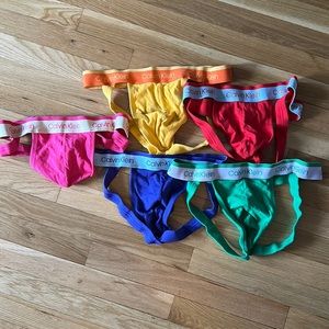 Calvin Klein pride jock straps